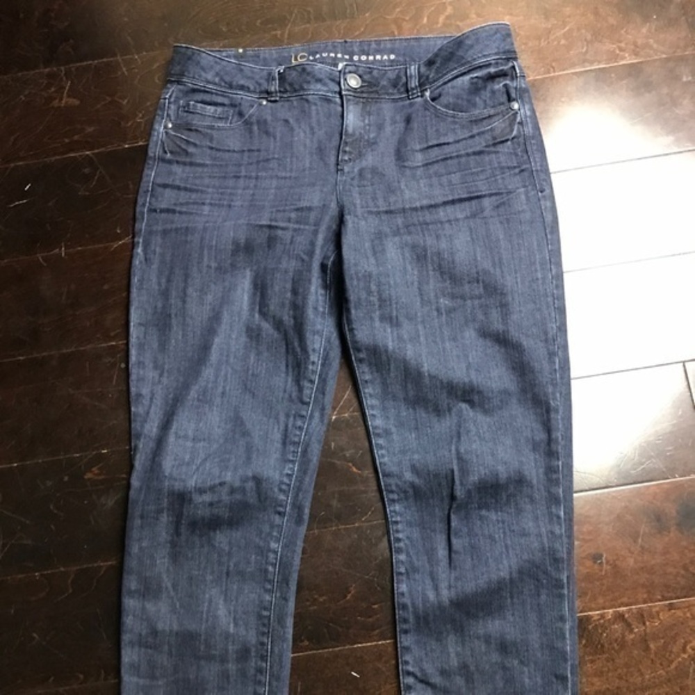 Lauren Conrad Brand Ankle Dark Wash Jeans Size 10